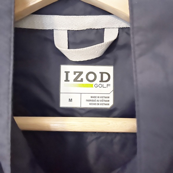 IZOD Mens Golf Water Proof 1/4 Zip - Picture 5 of 6